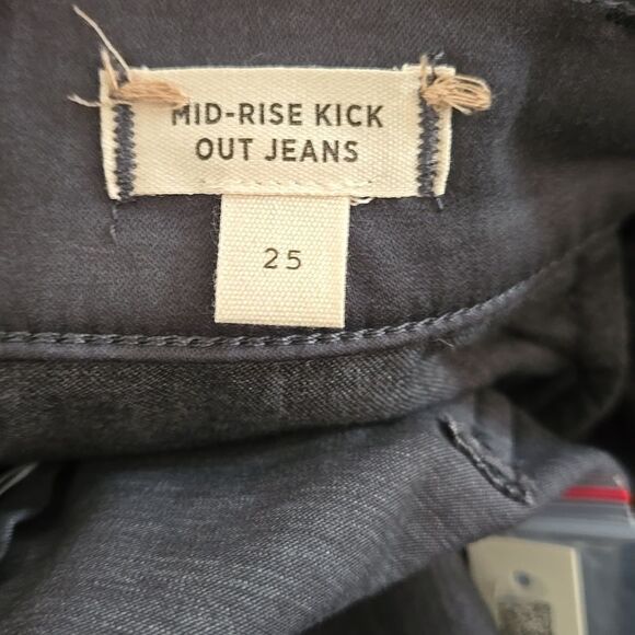 NWT Madewell Kick Out Crop Pants in Garment-Dyed Sateen - Picture 9 of 12